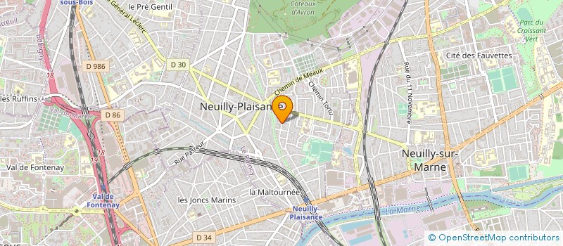 localisation de l'entreprise MONSIEUR ROGER REMY à NEUILLY-PLAISANCE