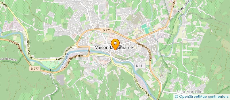 localisation de l'entreprise MONSIEUR ROGER REVEL  VAISON-LA-ROMAINE