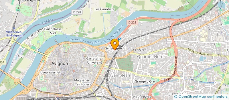 localisation de l'entreprise MONSIEUR ROGER REYNAUD à AVIGNON