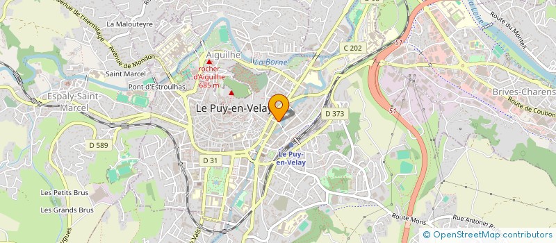 localisation de l'entreprise MONSIEUR ROGER RIBEYRON à LE PUY-EN-VELAY