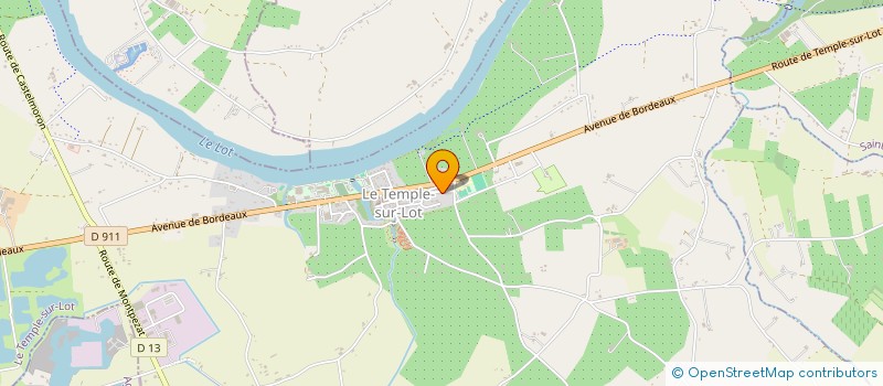 localisation de l'entreprise MONSIEUR ROGER RIERA  SAINTE-LIVRADE-SUR-LOT