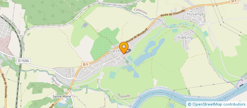 localisation de l'entreprise MONSIEUR ROGER RIES  THIONVILLE