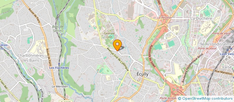 localisation de l'entreprise MONSIEUR ROGER RIOS  ECULLY