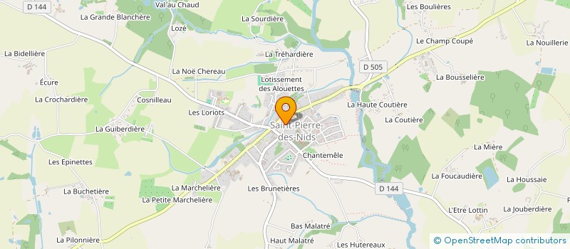 localisation de l'entreprise MONSIEUR ROGER ROCTON à SAINT-PIERRE-DES-NIDS
