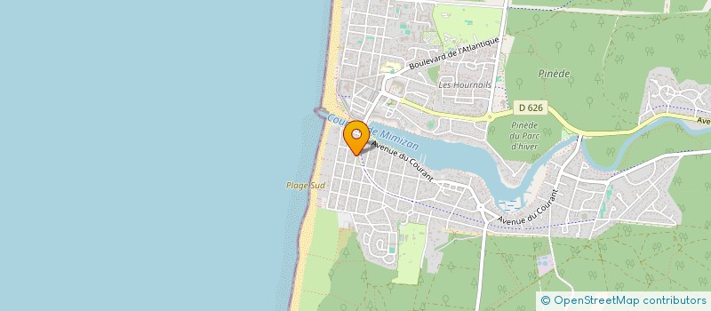 localisation de l'entreprise MONSIEUR ROGER ROQUEBERT  MIMIZAN