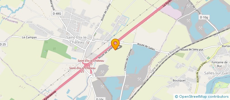 localisation de l'entreprise MONSIEUR ROGER ROULEAU  LE FOUSSERET