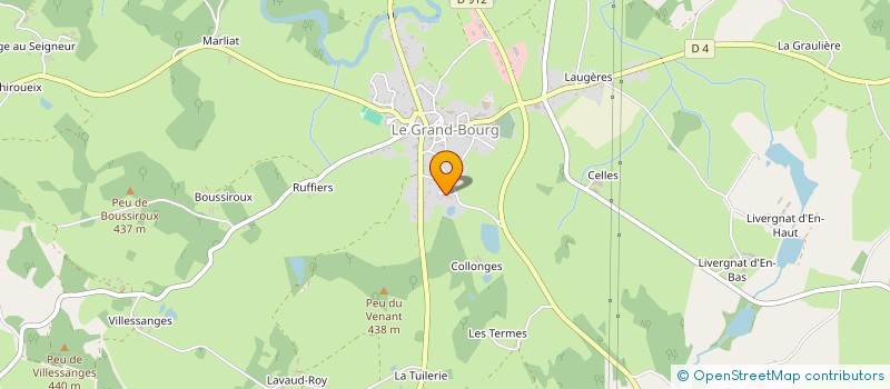 localisation de l'entreprise MONSIEUR ROGER ROUMILHAC à LE GRAND-BOURG
