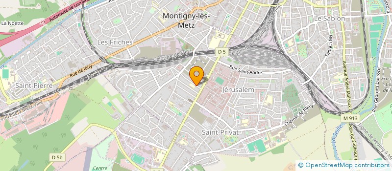 localisation de l'entreprise MONSIEUR ROGER ROUSSELOT à MONTIGNY-LES-METZ