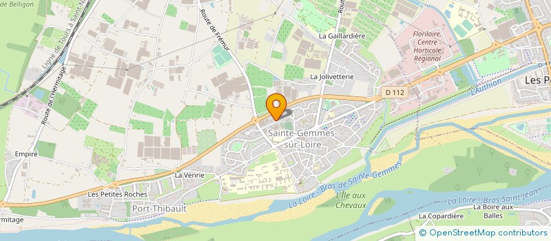 localisation de l'entreprise MONSIEUR ROGER ROUSTEAU  SAINTE-GEMMES-SUR-LOIRE