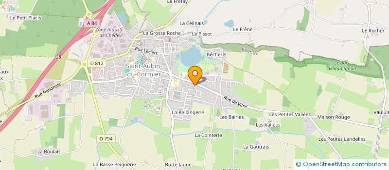 localisation de l'entreprise MONSIEUR ROGER RUFFAULT  GOSNE