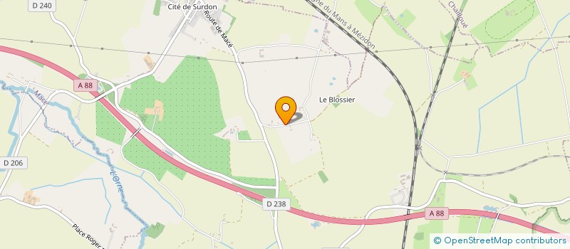 localisation de l'entreprise MONSIEUR ROGER SABLE à MACE