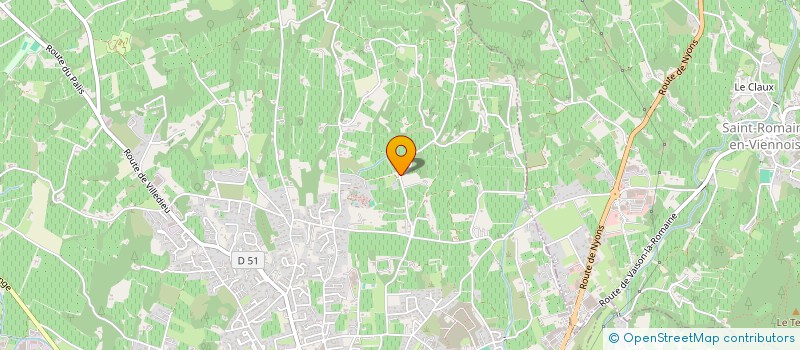 localisation de l'entreprise MONSIEUR ROGER SAILLARD  VAISON-LA-ROMAINE