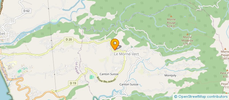 localisation de l'entreprise MONSIEUR ROGER SALIBER  LE MORNE-VERT