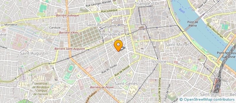 localisation de l'entreprise MONSIEUR ROGER SANCHEZ FLORENSA  BORDEAUX