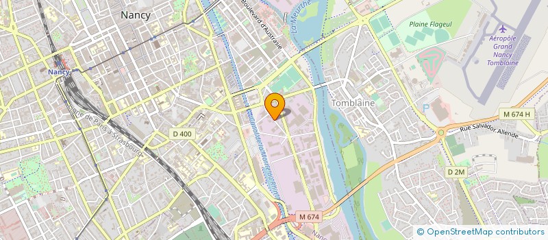 localisation de l'entreprise MONSIEUR ROGER SANTIAGO  NANCY