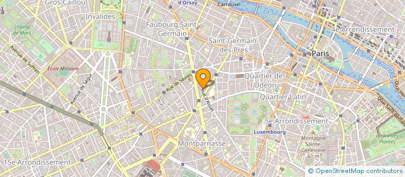 localisation de l'entreprise MONSIEUR ROGER SAULPIC  PARIS