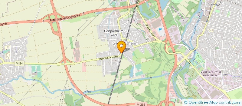 localisation de l'entreprise MONSIEUR ROGER SCHAAL  GEISPOLSHEIM