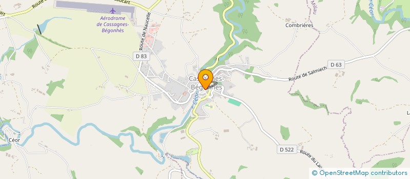 localisation de l'entreprise MONSIEUR ROGER SERMET  CENTRES