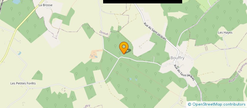 localisation de l'entreprise MONSIEUR ROGER SERREAU  LE GAULT-DU-PERCHE