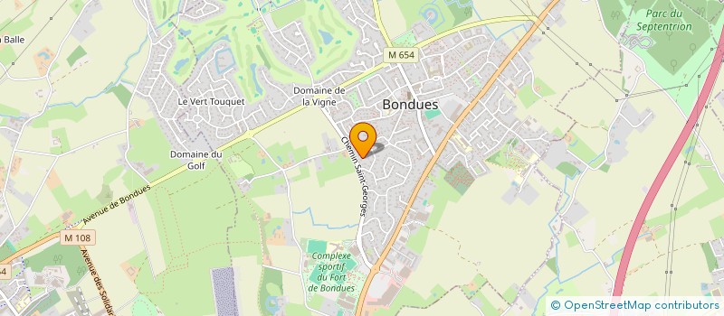 localisation de l'entreprise MONSIEUR ROGER SIX  BONDUES