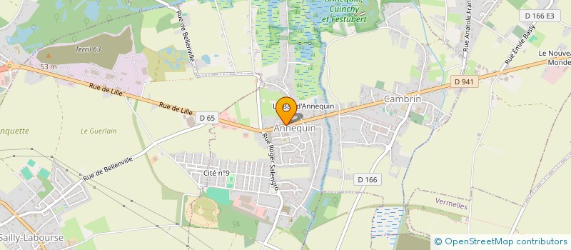 localisation de l'entreprise MONSIEUR ROGER SOENEN  ANNEQUIN