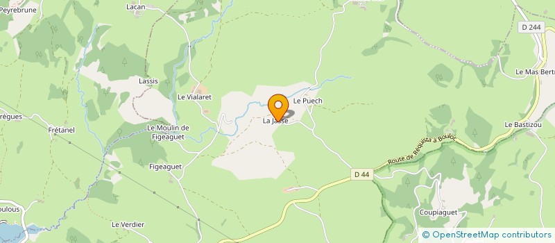 localisation de l'entreprise MONSIEUR ROGER SOLIER  AYSSENES