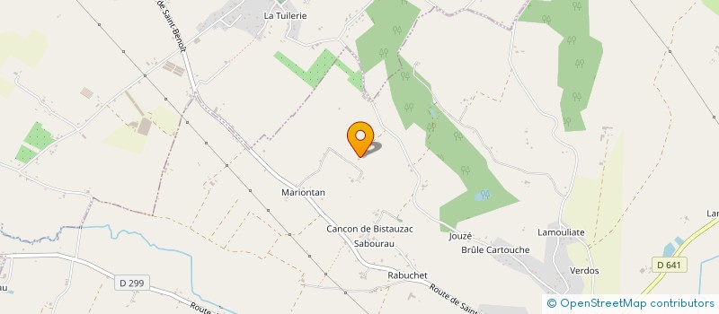 localisation de l'entreprise MONSIEUR ROGER SPECOGNA  GONTAUD-DE-NOGARET