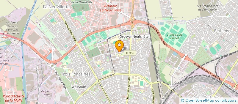 localisation de l'entreprise MONSIEUR ROGER TANO  REIMS