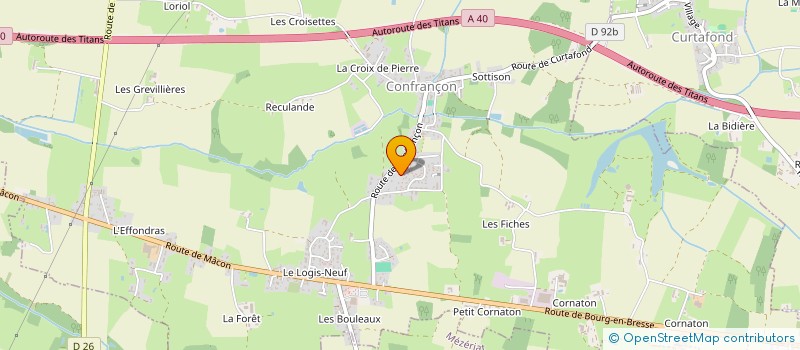 localisation de l'entreprise MONSIEUR ROGER TEPPE à POLLIAT
