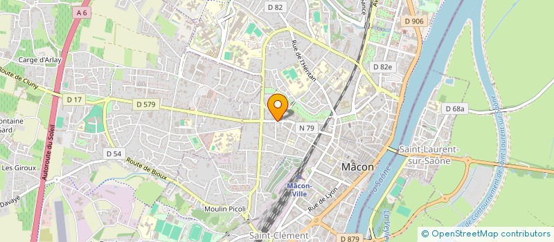 localisation de l'entreprise MONSIEUR ROGER TERVILLE  MACON