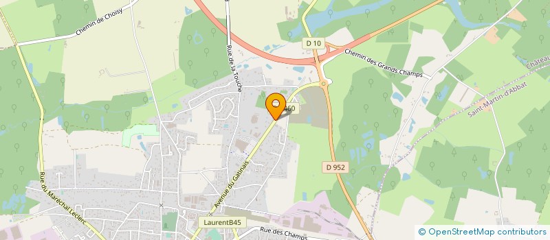 localisation de l'entreprise MONSIEUR ROGER TEXIER à CHATEAUNEUF-SUR-LOIRE