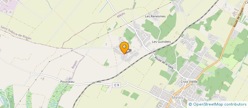 localisation de l'entreprise MONSIEUR ROGER THARION  MEDIS