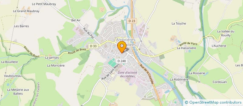 localisation de l'entreprise MONSIEUR ROGER THOMAS à AMBRIERES-LES-VALLEES