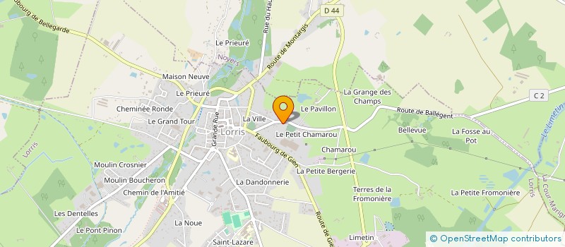 localisation de l'entreprise MONSIEUR ROGER THOMAS  THIMORY