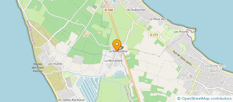 localisation de l'entreprise MONSIEUR ROGER THOMAZEAU à SAINT DENIS D'OLERON