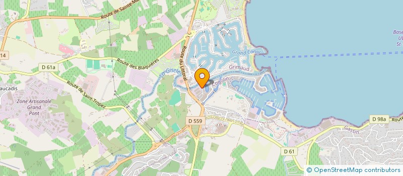 localisation de l'entreprise MONSIEUR ROGER TONI  COGOLIN