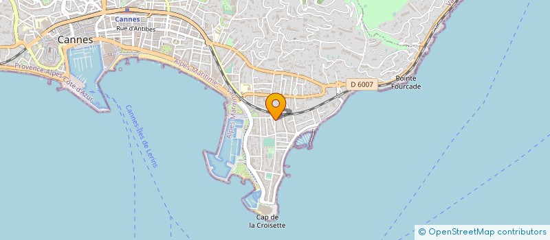 localisation de l'entreprise MONSIEUR ROGER TOSELLI à CANNES