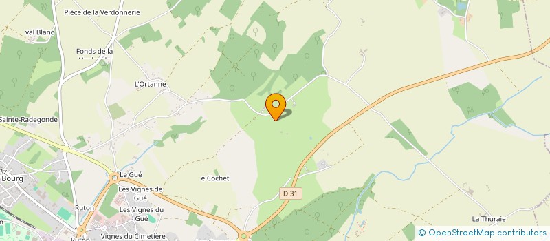 localisation de l'entreprise MONSIEUR ROGER TOURNIER  DESCARTES