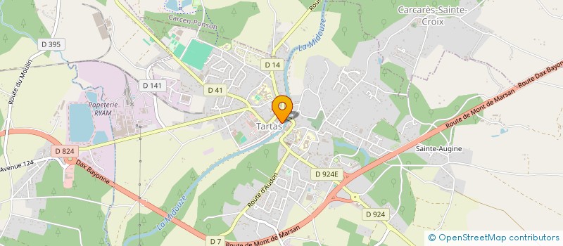 localisation de l'entreprise MONSIEUR ROGER TOUYA  SAINT-YAGUEN