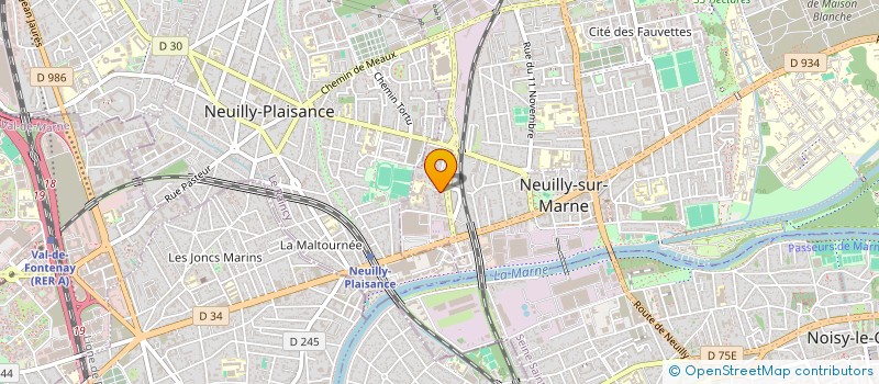 localisation de l'entreprise MONSIEUR ROGER TRAN VAN LIEU à NEUILLY-SUR-MARNE