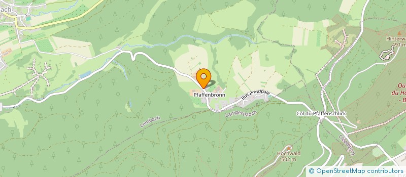 localisation de l'entreprise MONSIEUR ROGER TRAUTMANN  LEMBACH