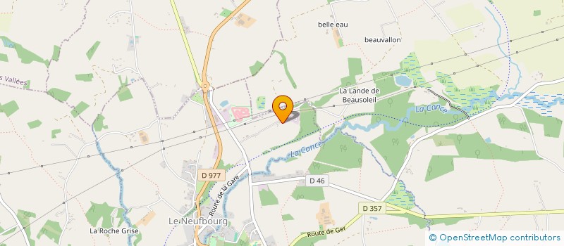 localisation de l'entreprise MONSIEUR ROGER TRINCOT  SAINT-BARTHELEMY