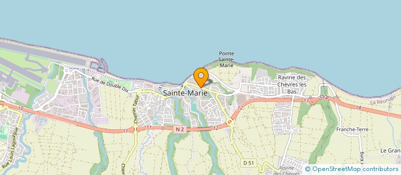 localisation de l'entreprise MONSIEUR ROGER TRULES  SAINTE-MARIE