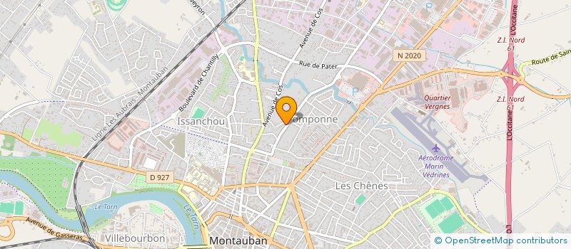 localisation de l'entreprise MONSIEUR ROGER TURELLA  MONTAUBAN