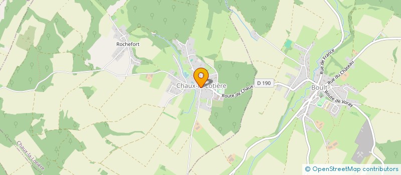 localisation de l'entreprise MONSIEUR ROGER TURILLON à CHAUX-LA-LOTIERE