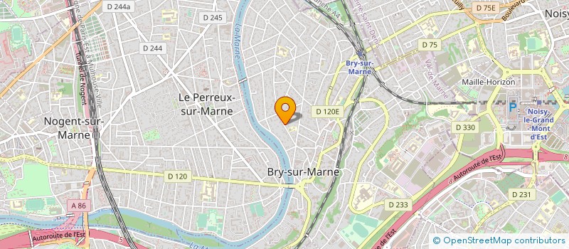 localisation de l'entreprise MONSIEUR ROGER VAN NOOTEN à BRY-SUR-MARNE