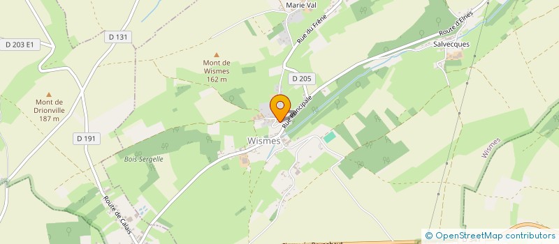 localisation de l'entreprise MONSIEUR ROGER VANDENBROUCKE  WISMES