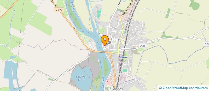 localisation de l'entreprise MONSIEUR ROGER VANTARD  SEURRE