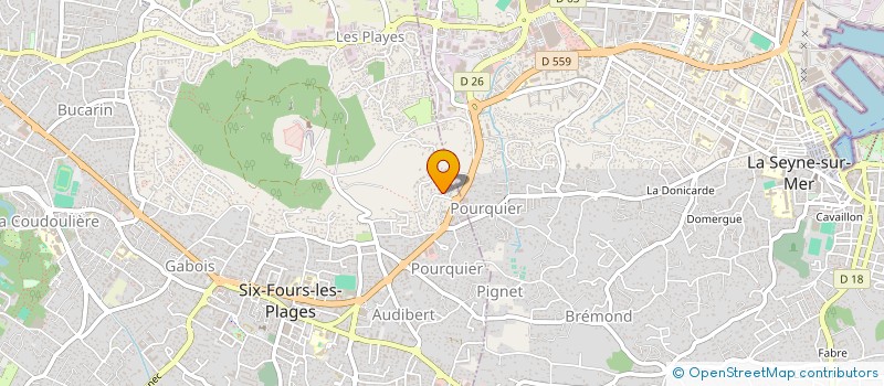 localisation de l'entreprise MONSIEUR ROGER VANTOMME à SIX-FOURS-LES-PLAGES