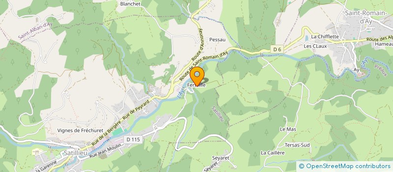 localisation de l'entreprise MONSIEUR ROGER VERNET à ARDOIX